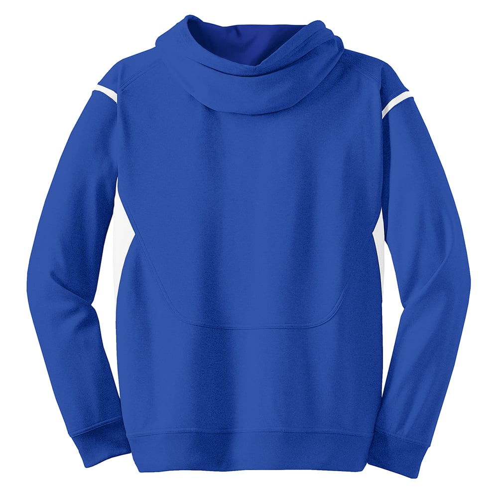 Sport - Tek F246 Tech Fleece Colorblock Sweatshirt with Hood - Gorvex.com
