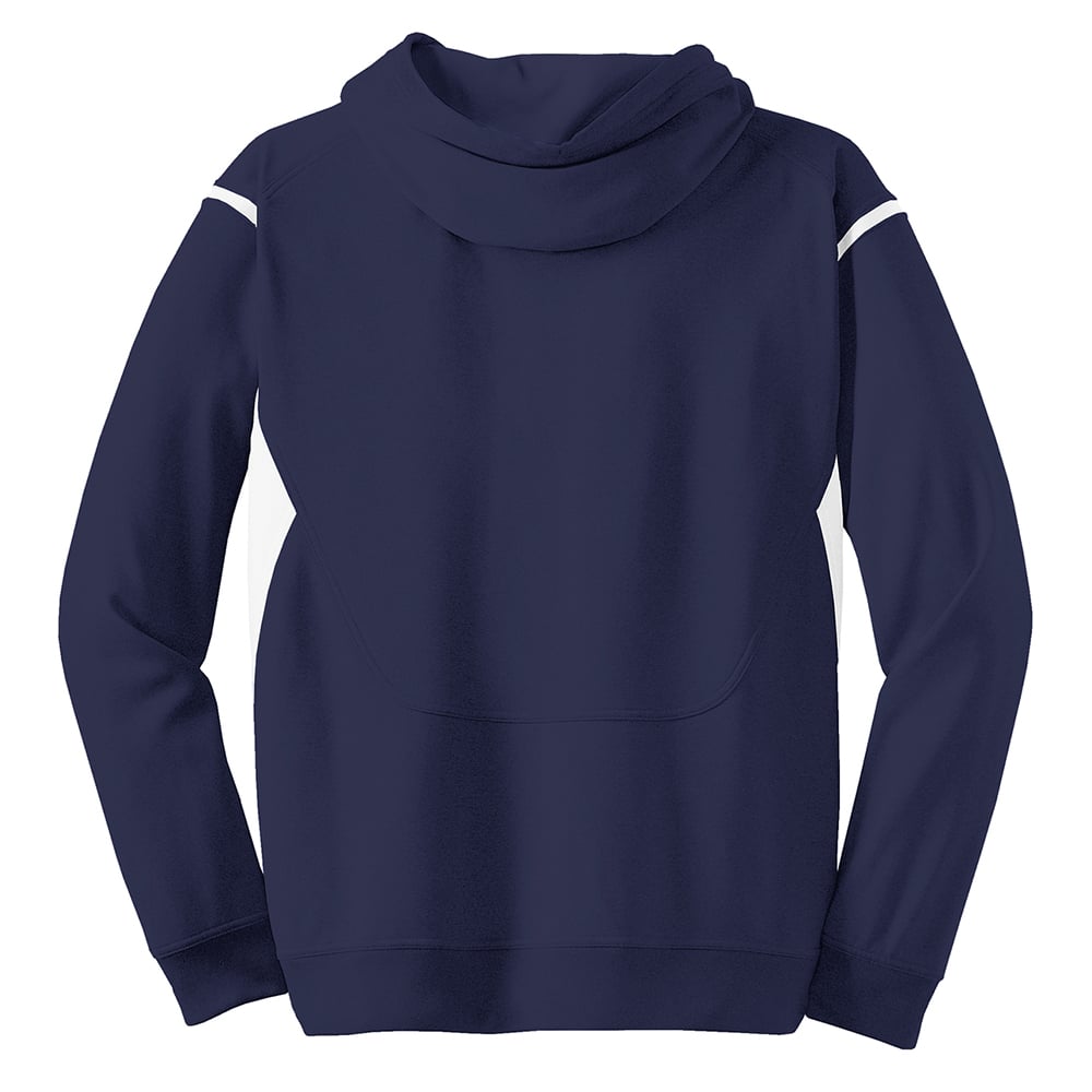 Sport - Tek F246 Tech Fleece Colorblock Sweatshirt with Hood - Gorvex.com