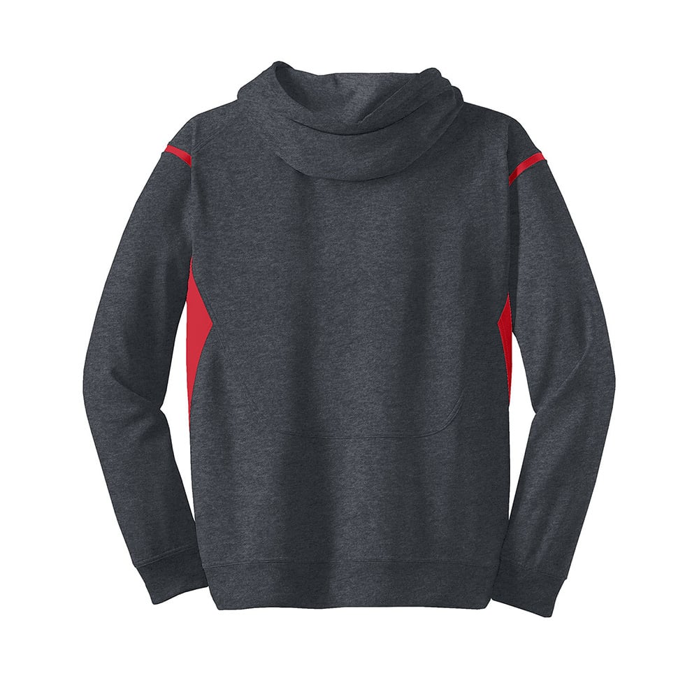 Sport - Tek F246 Tech Fleece Colorblock Sweatshirt with Hood - Gorvex.com