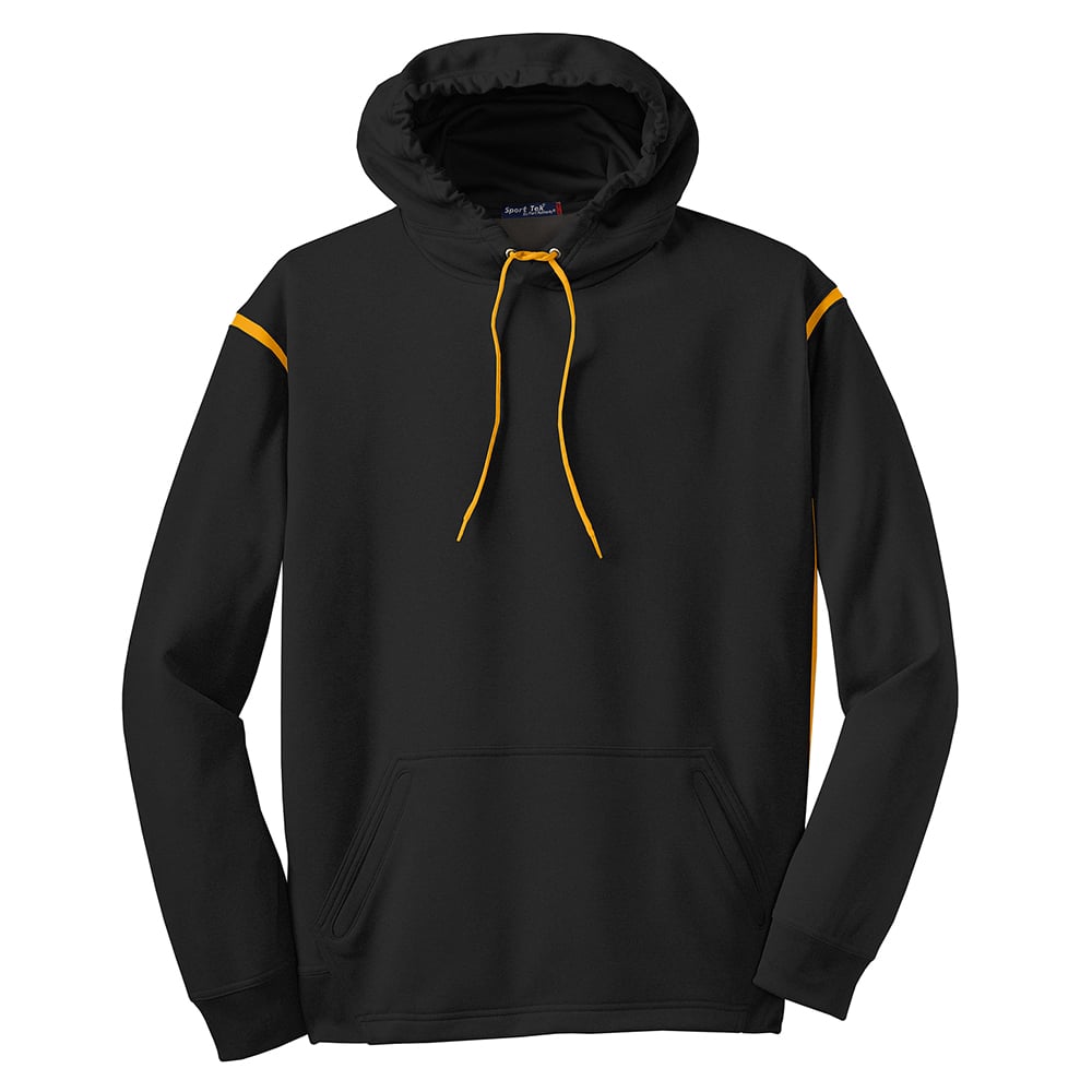 Sport - Tek F246 Tech Fleece Colorblock Sweatshirt with Hood - Gorvex.com