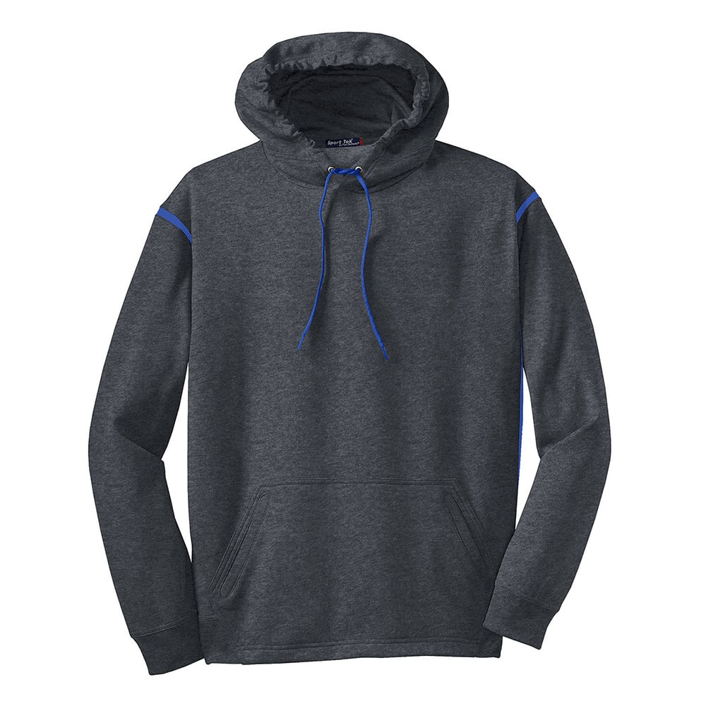 Sport - Tek F246 Tech Fleece Colorblock Sweatshirt with Hood - Gorvex.com