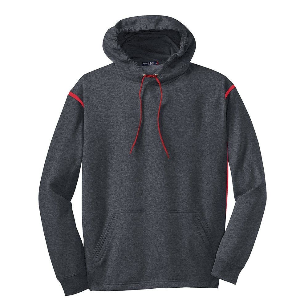 Sport - Tek F246 Tech Fleece Colorblock Sweatshirt with Hood - Gorvex.com
