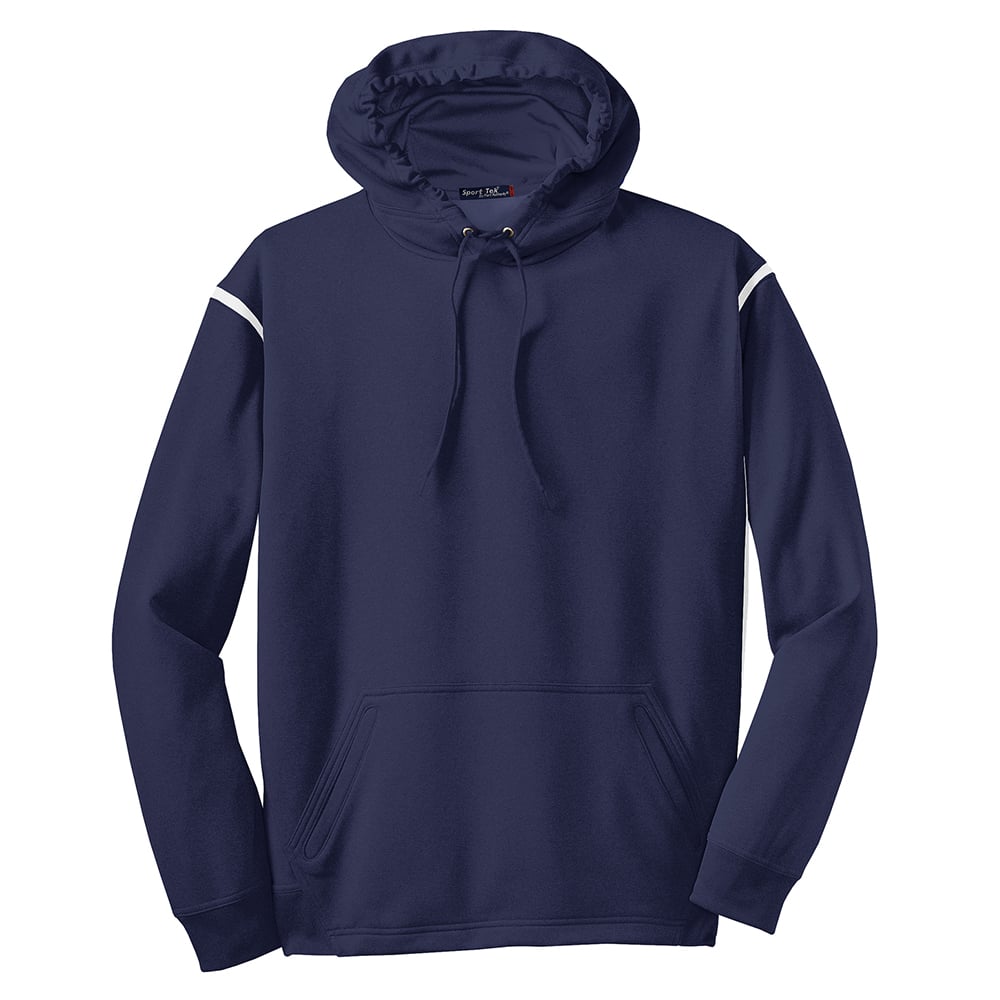 Sport - Tek F246 Tech Fleece Colorblock Sweatshirt with Hood - Gorvex.com