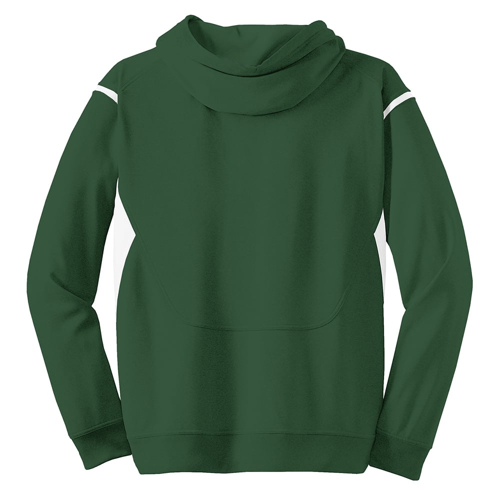 Sport - Tek F246 Tech Fleece Colorblock Sweatshirt with Hood - Gorvex.com
