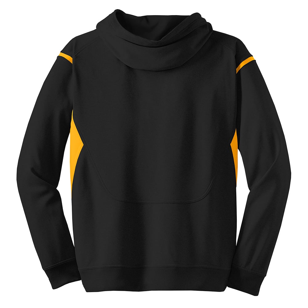Sport - Tek F246 Tech Fleece Colorblock Sweatshirt with Hood - Gorvex.com