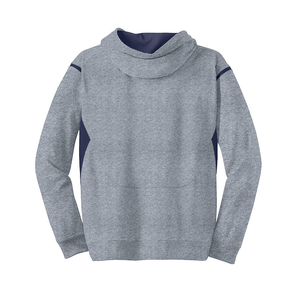 Sport - Tek F246 Tech Fleece Colorblock Sweatshirt with Hood - Gorvex.com