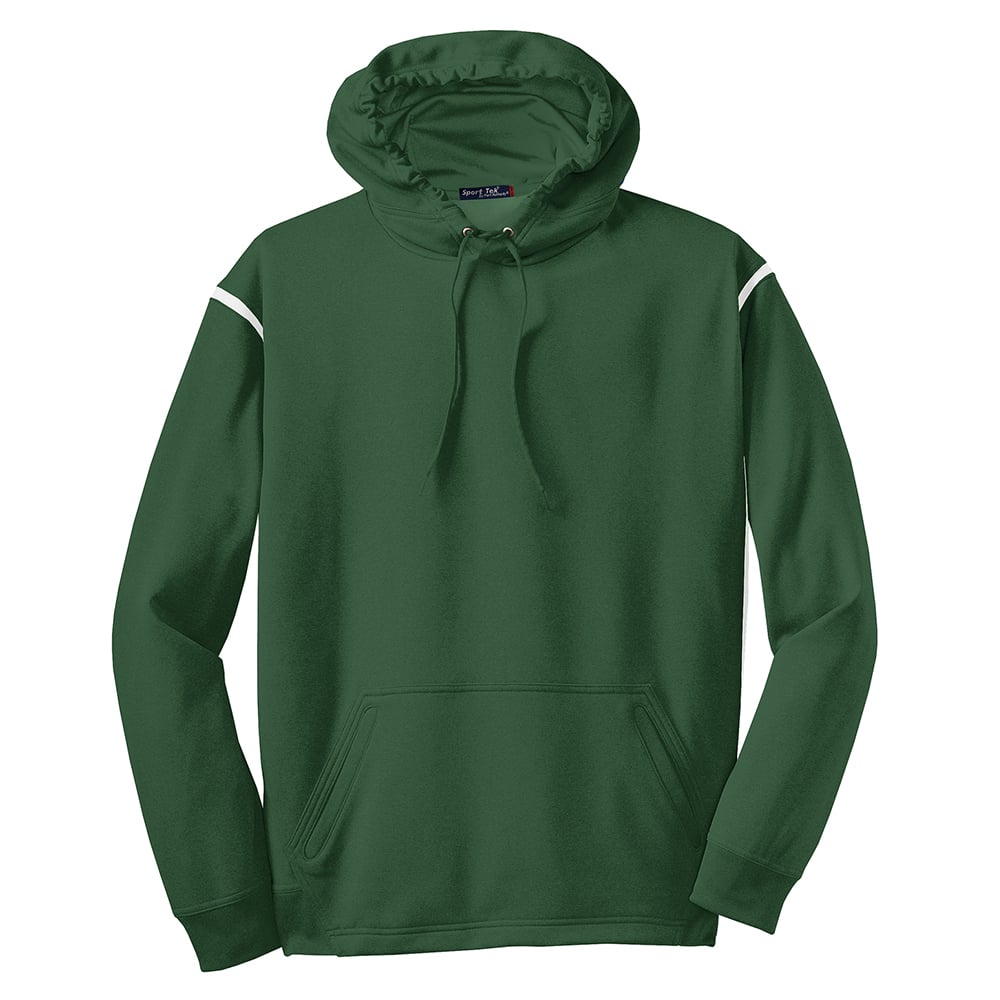Sport - Tek F246 Tech Fleece Colorblock Sweatshirt with Hood - Gorvex.com