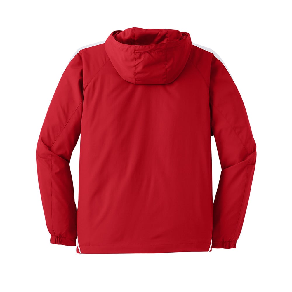 Sport - Tek JST63 Colorblock Half - Zip Anorak with Hood - Gorvex.com