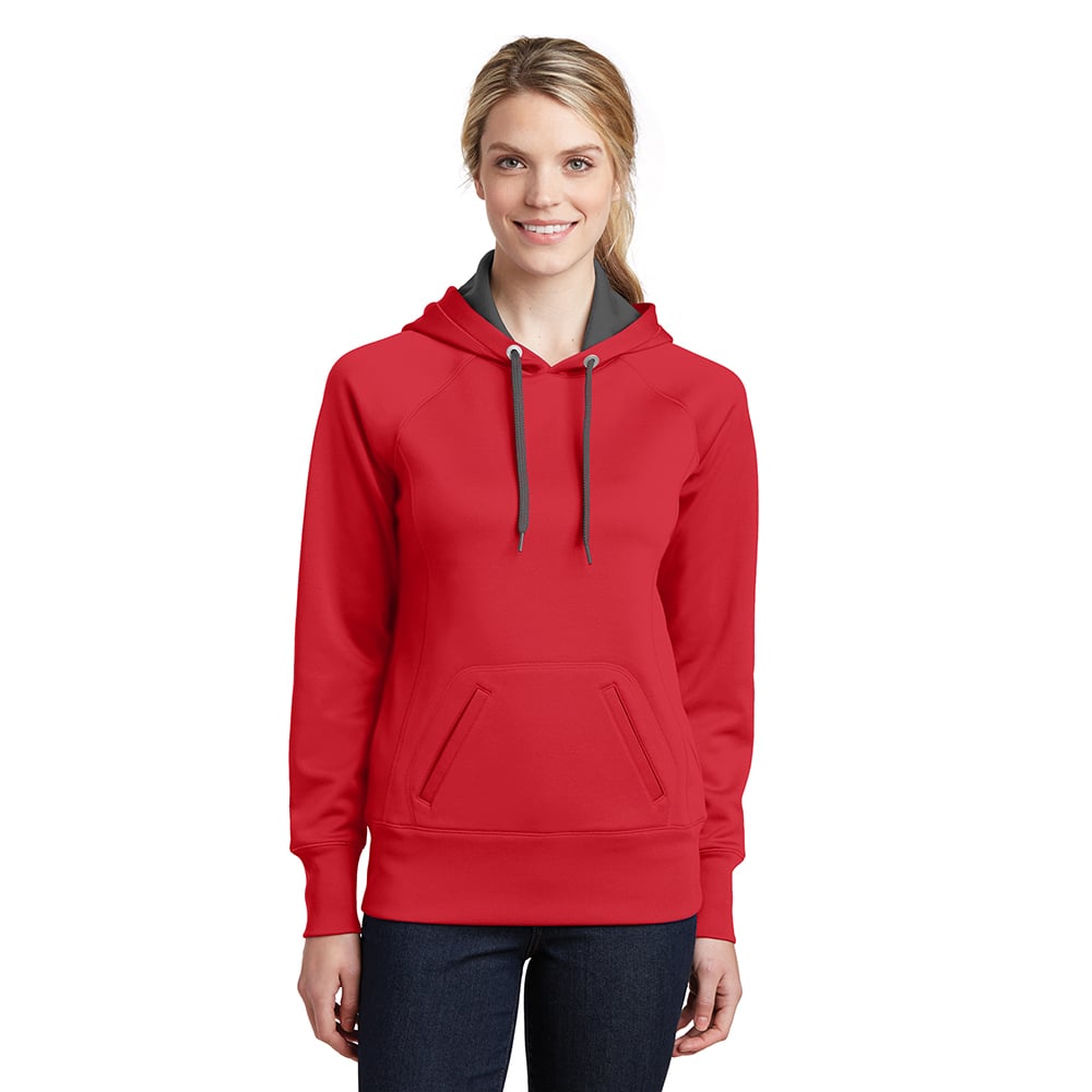Sport - Tek LST250 Women's Tech Fleece Sweatshirt With Two - Tone Drawcord - Gorvex.com