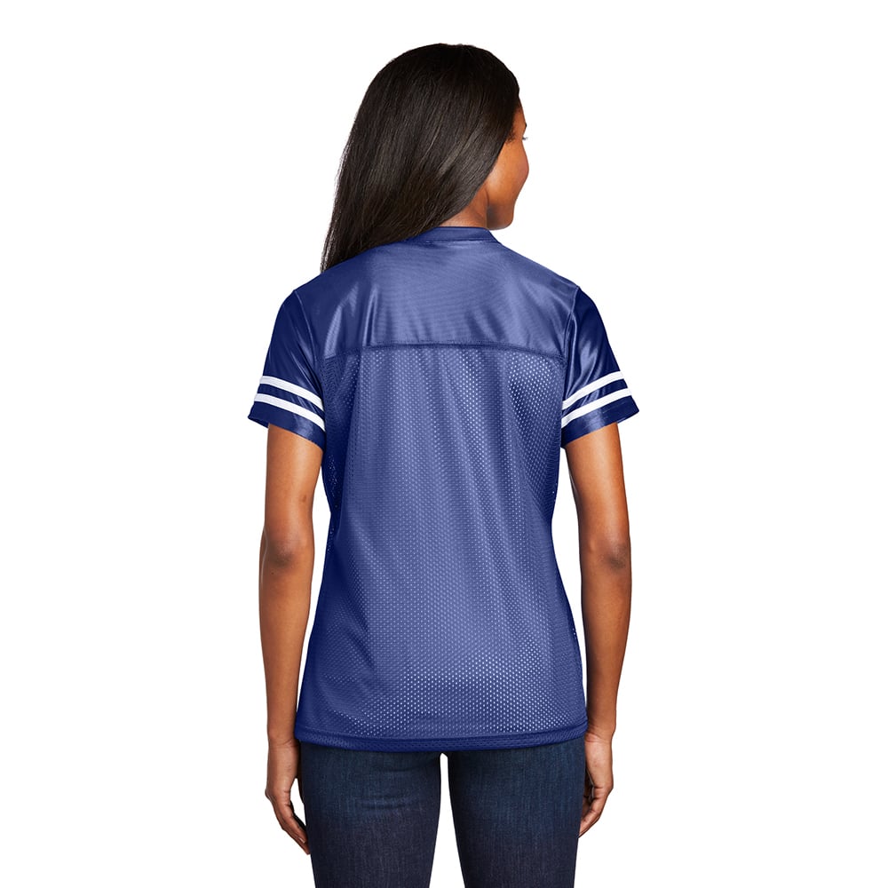 Sport - Tek LST307 PosiCharge Women's Replica Jersey with Sleeve Stripes - Gorvex.com