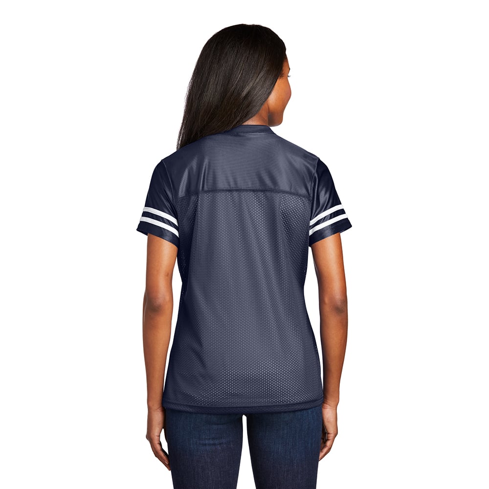 Sport - Tek LST307 PosiCharge Women's Replica Jersey with Sleeve Stripes - Gorvex.com