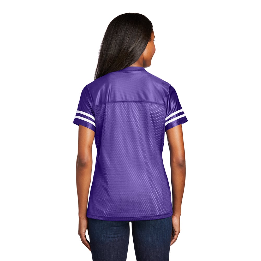 Sport - Tek LST307 PosiCharge Women's Replica Jersey with Sleeve Stripes - Gorvex.com