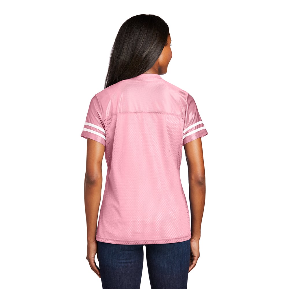 Sport - Tek LST307 PosiCharge Women's Replica Jersey with Sleeve Stripes - Gorvex.com
