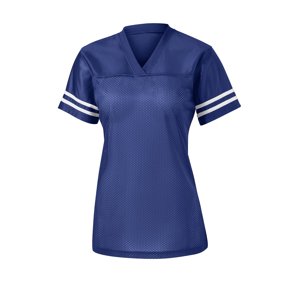 Sport - Tek LST307 PosiCharge Women's Replica Jersey with Sleeve Stripes - Gorvex.com