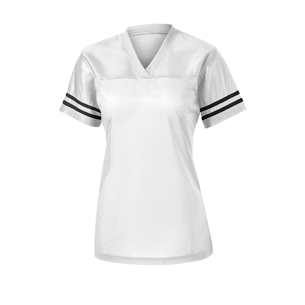 Sport - Tek LST307 PosiCharge Women's Replica Jersey with Sleeve Stripes - Gorvex.com
