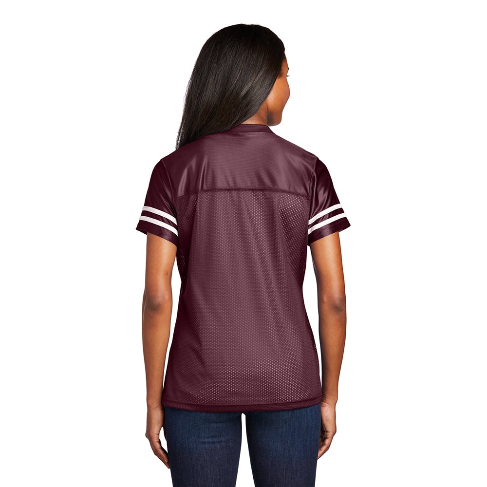 Sport - Tek LST307 PosiCharge Women's Replica Jersey with Sleeve Stripes - Gorvex.com