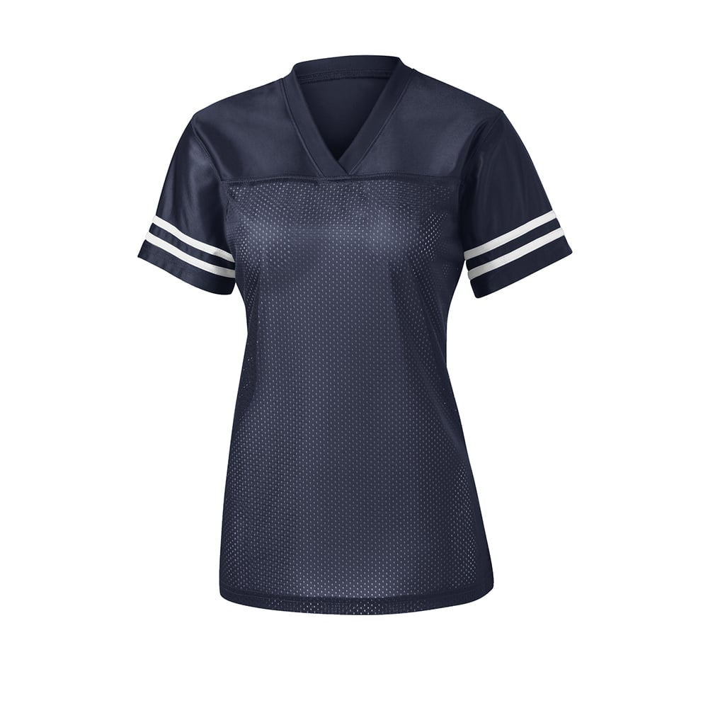 Sport - Tek LST307 PosiCharge Women's Replica Jersey with Sleeve Stripes - Gorvex.com