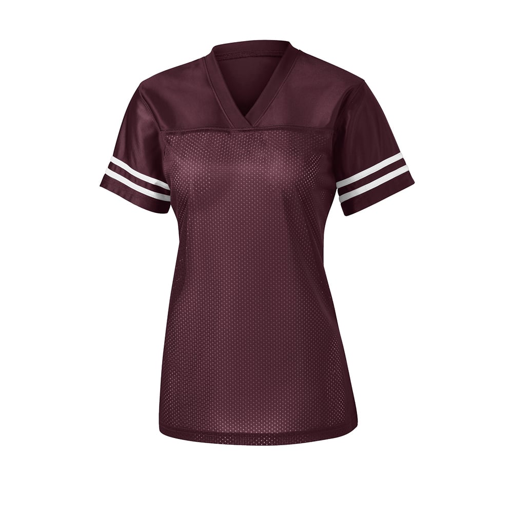 Sport - Tek LST307 PosiCharge Women's Replica Jersey with Sleeve Stripes - Gorvex.com