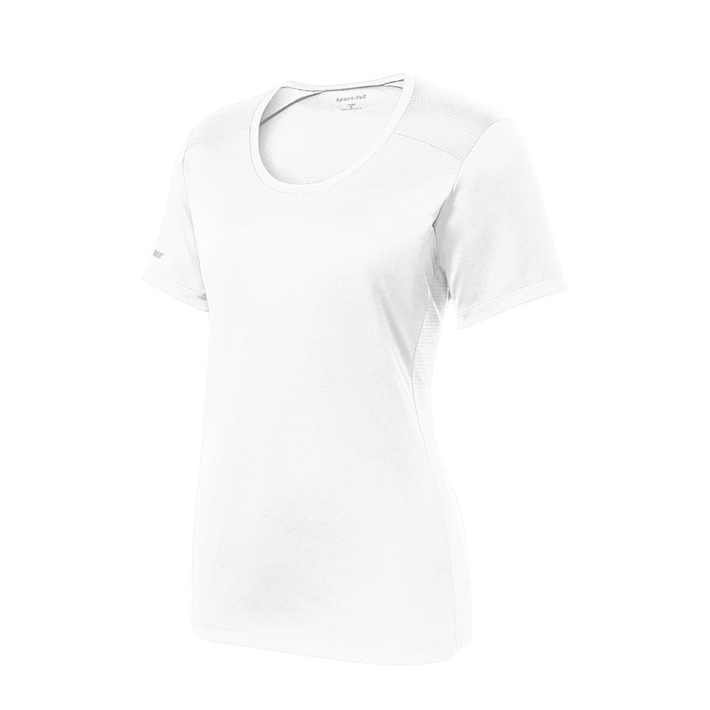 Sport - Tek LST380 PosiCharge Women's Elevate Scoop Neck T-Shirt - Gorvex.com