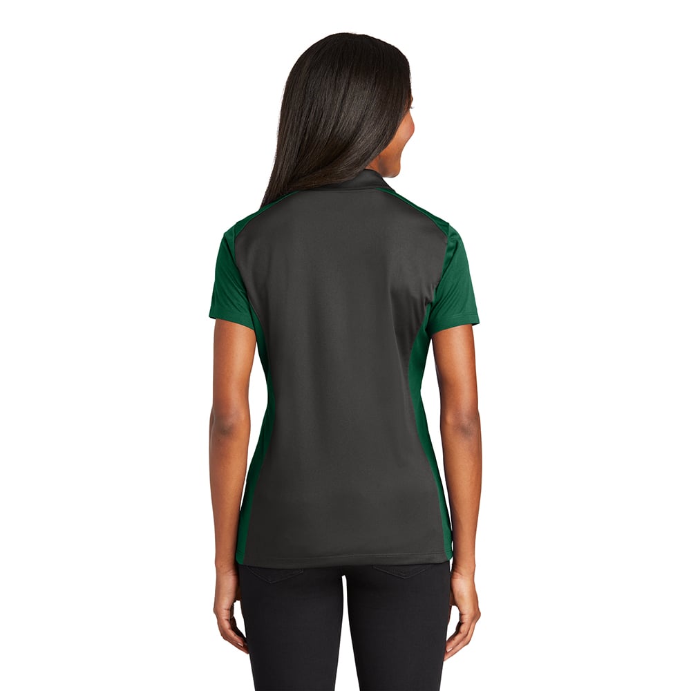 Sport - Tek LST652 Sport - Wick Women's Colorblock Micropique Polo - Gorvex.com