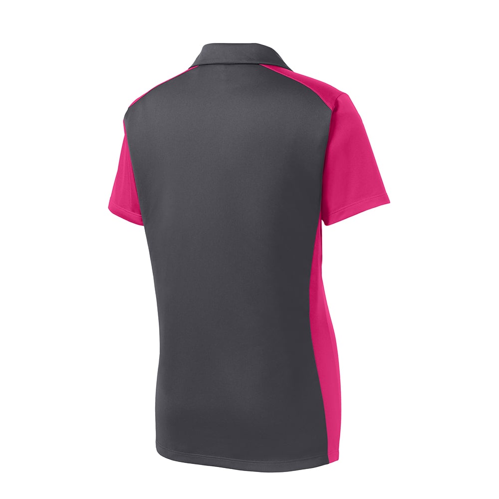 Sport - Tek LST652 Sport - Wick Women's Colorblock Micropique Polo - Gorvex.com