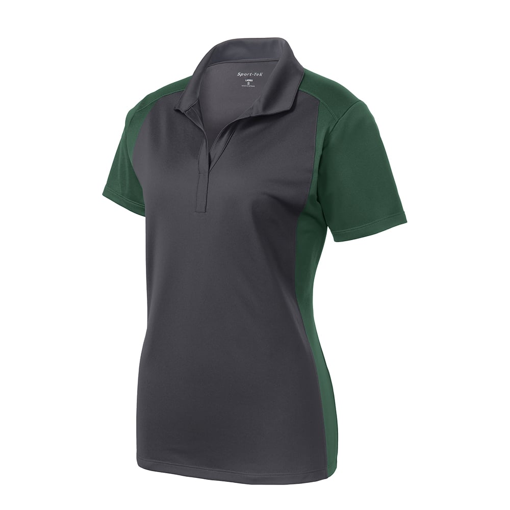 Sport - Tek LST652 Sport - Wick Women's Colorblock Micropique Polo - Gorvex.com