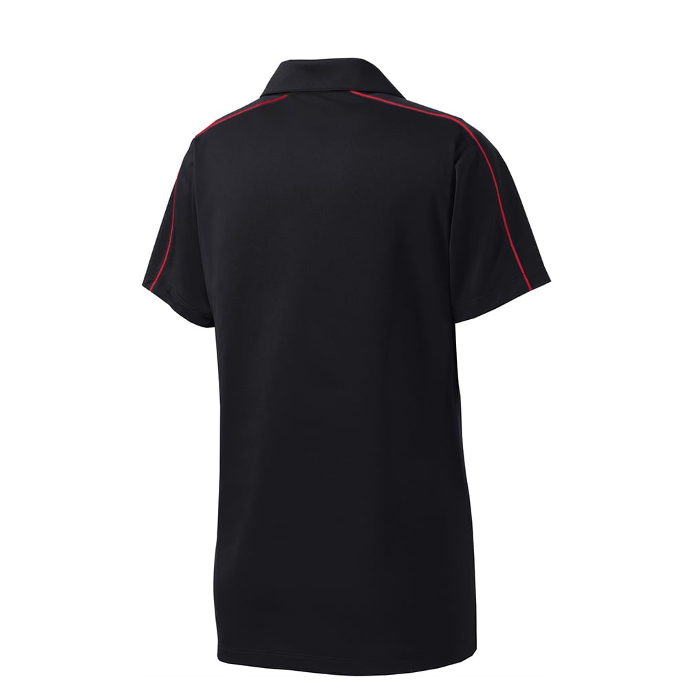 Sport - Tek LST653 Sport - Wick Women's Piped Micropique Polo - Gorvex.com