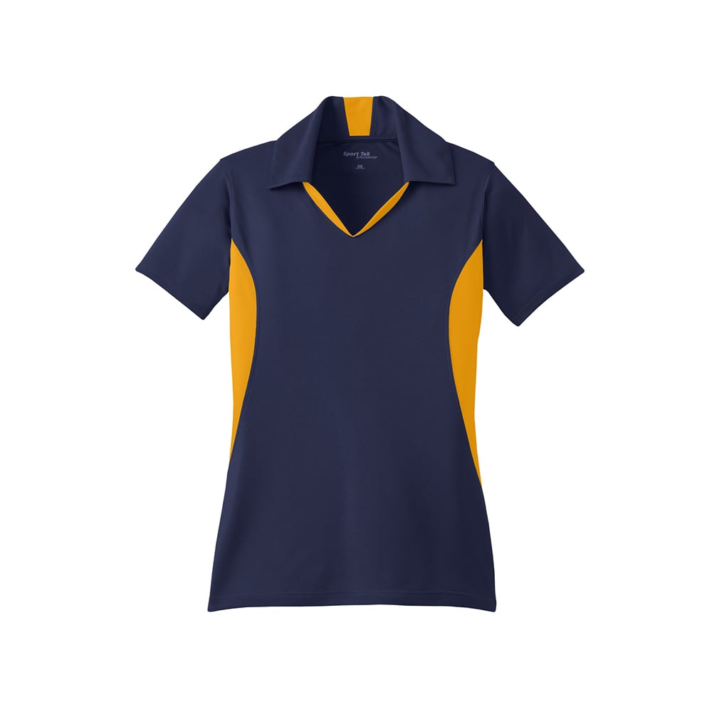 Sport - Tek LST655 Sport - Wick Women's Side Blocked Micropique Polo - Gorvex.com