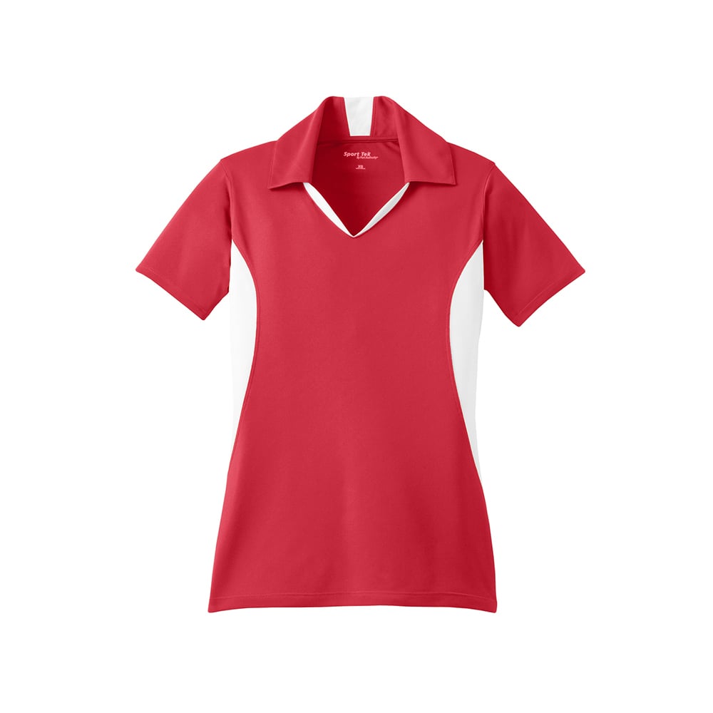 Sport - Tek LST655 Sport - Wick Women's Side Blocked Micropique Polo - Gorvex.com