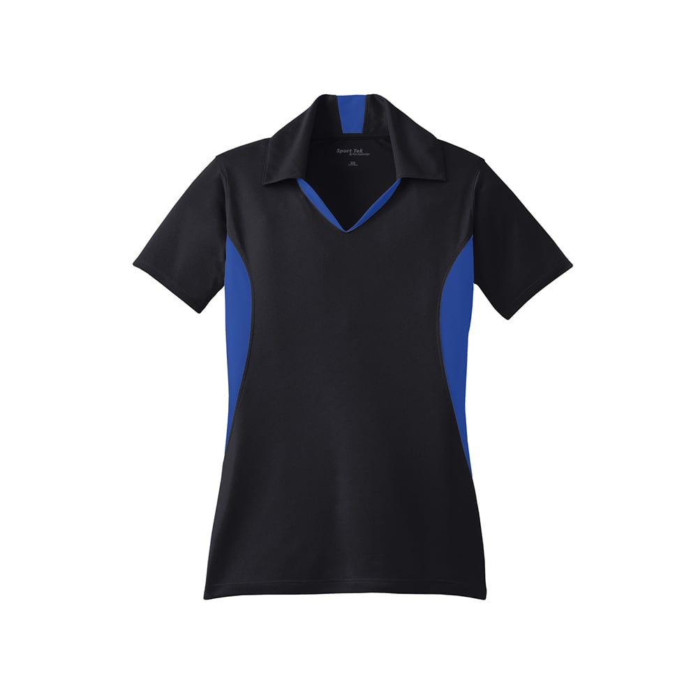 Sport - Tek LST655 Sport - Wick Women's Side Blocked Micropique Polo - Gorvex.com