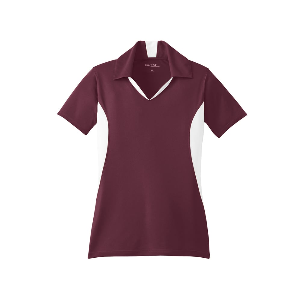 Sport - Tek LST655 Sport - Wick Women's Side Blocked Micropique Polo - Gorvex.com