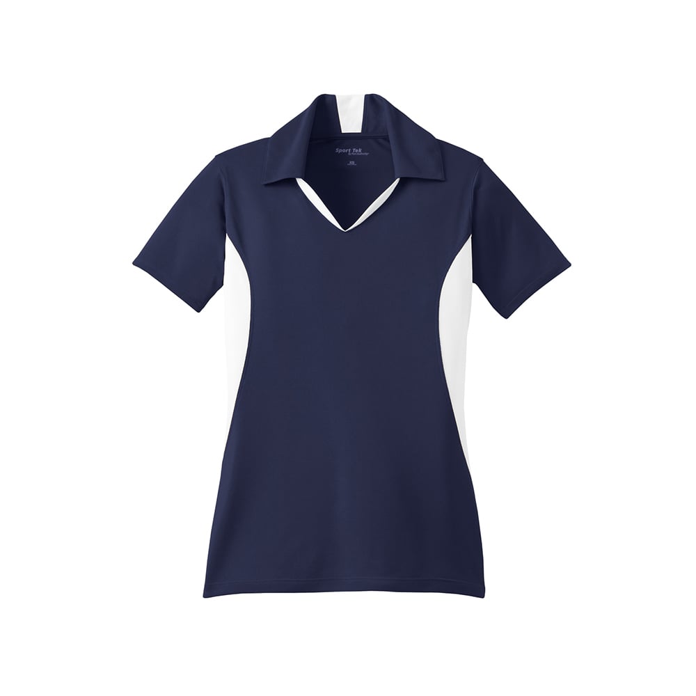 Sport - Tek LST655 Sport - Wick Women's Side Blocked Micropique Polo - Gorvex.com