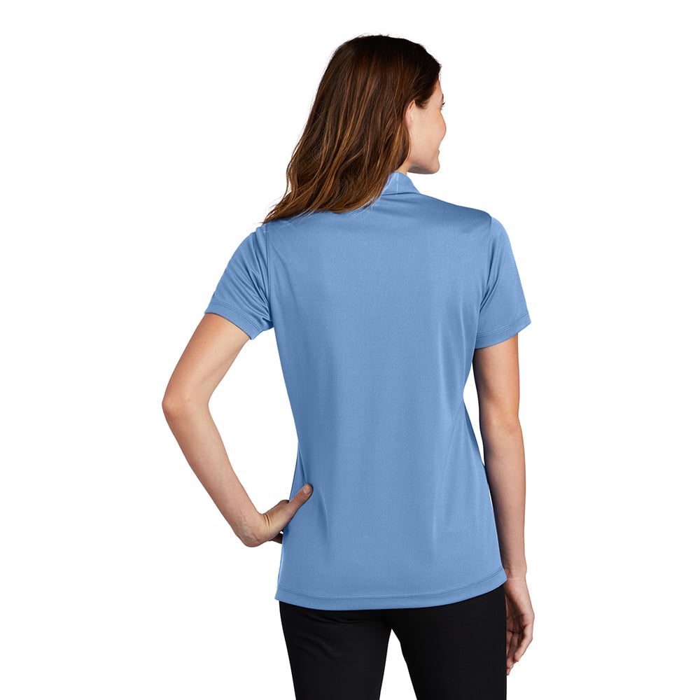 Sport - Tek LST680 PosiCharge Women's Micro - Mesh Y - Neck Polo - Gorvex.com