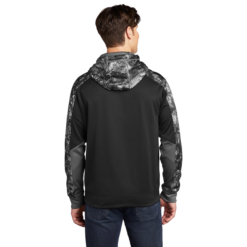 Sport - Tek ST231 Sport - Wick Mineral Freeze Colorblock Hooded Pullover - Gorvex.com
