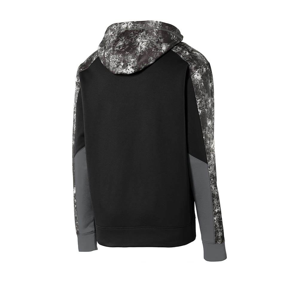 Sport - Tek ST231 Sport - Wick Mineral Freeze Colorblock Hooded Pullover - Gorvex.com