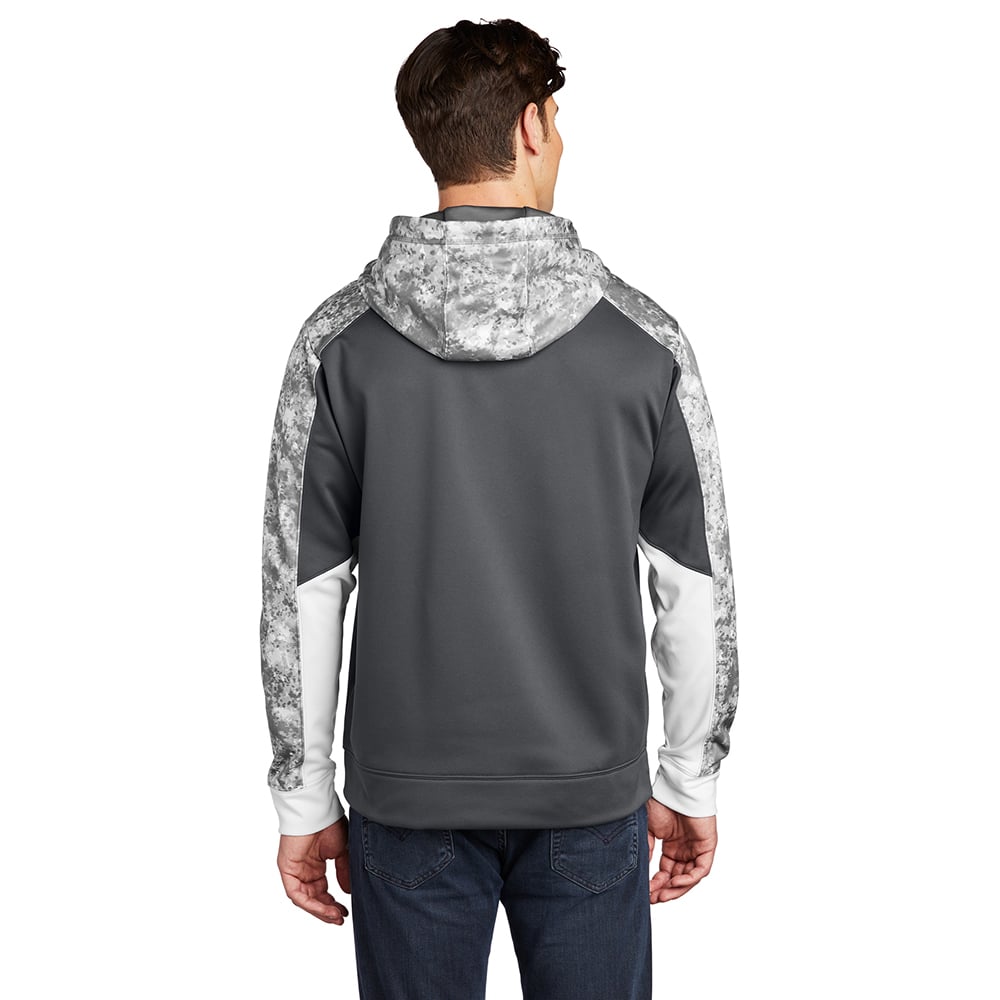 Sport - Tek ST231 Sport - Wick Mineral Freeze Colorblock Hooded Pullover - Gorvex.com