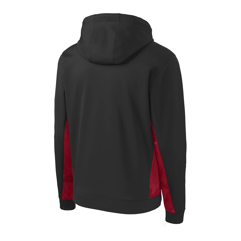 Sport - Tek ST239 Sport - Wick CamoHex Colorblock Fleece Hooded Pullover - Gorvex.com