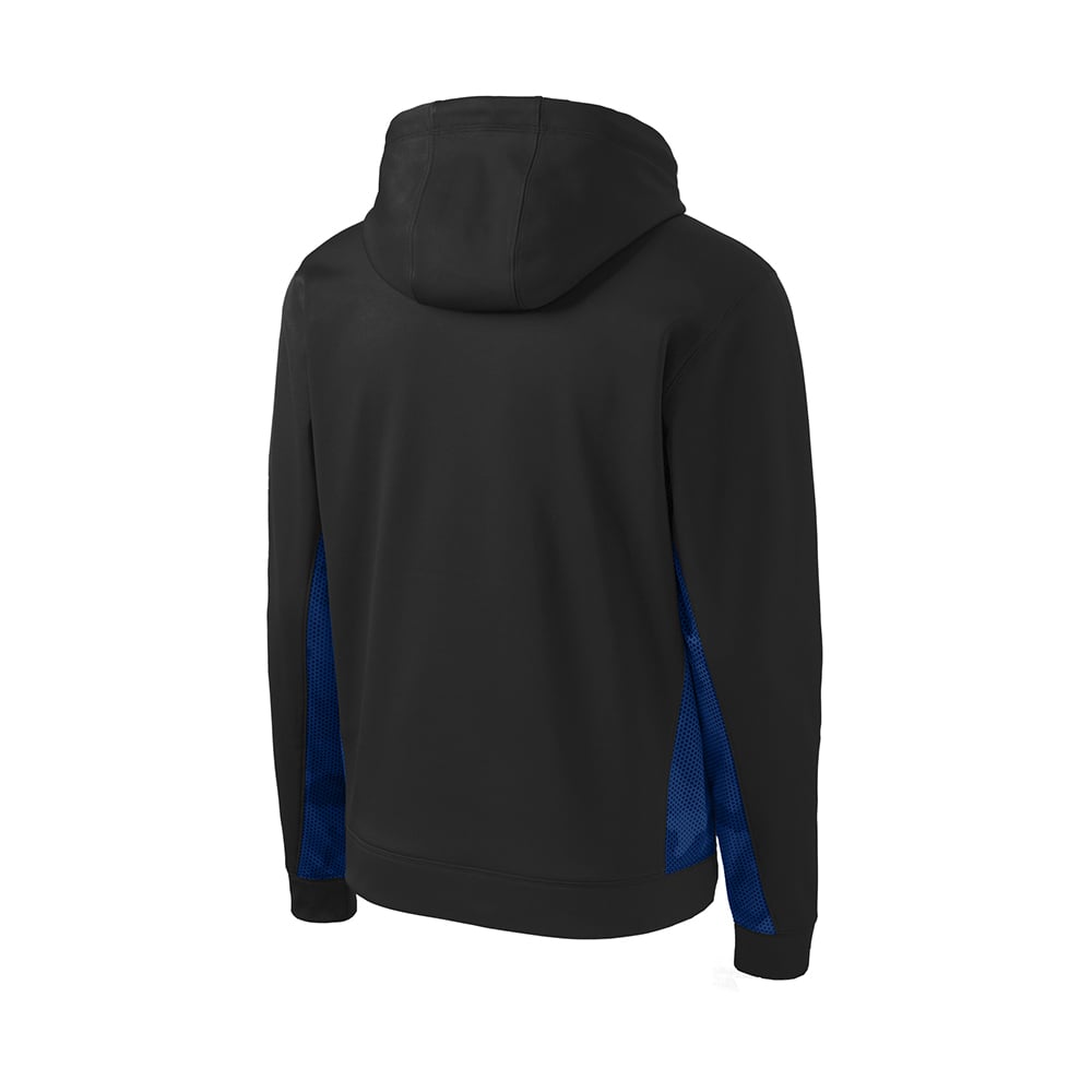 Sport - Tek ST239 Sport - Wick CamoHex Colorblock Fleece Hooded Pullover - Gorvex.com