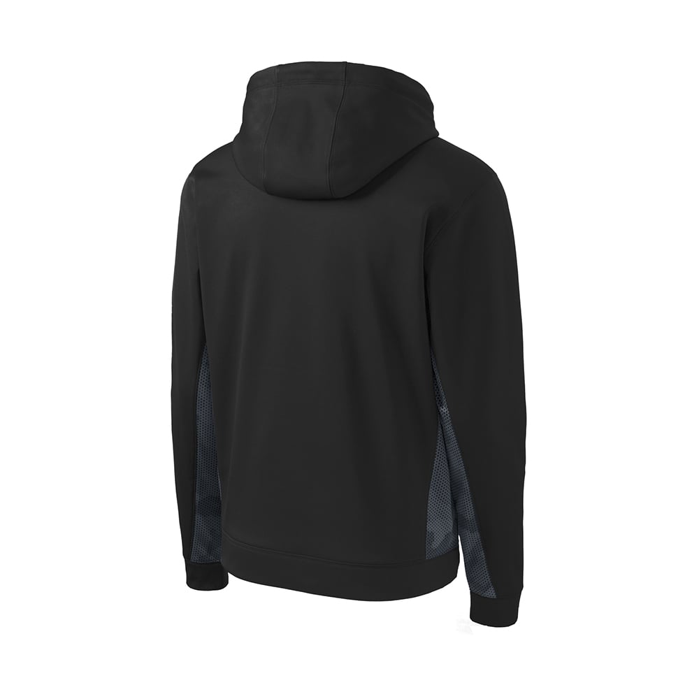 Sport - Tek ST239 Sport - Wick CamoHex Colorblock Fleece Hooded Pullover - Gorvex.com