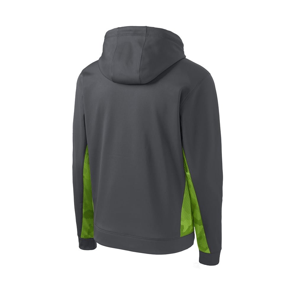 Sport - Tek ST239 Sport - Wick CamoHex Colorblock Fleece Hooded Pullover - Gorvex.com