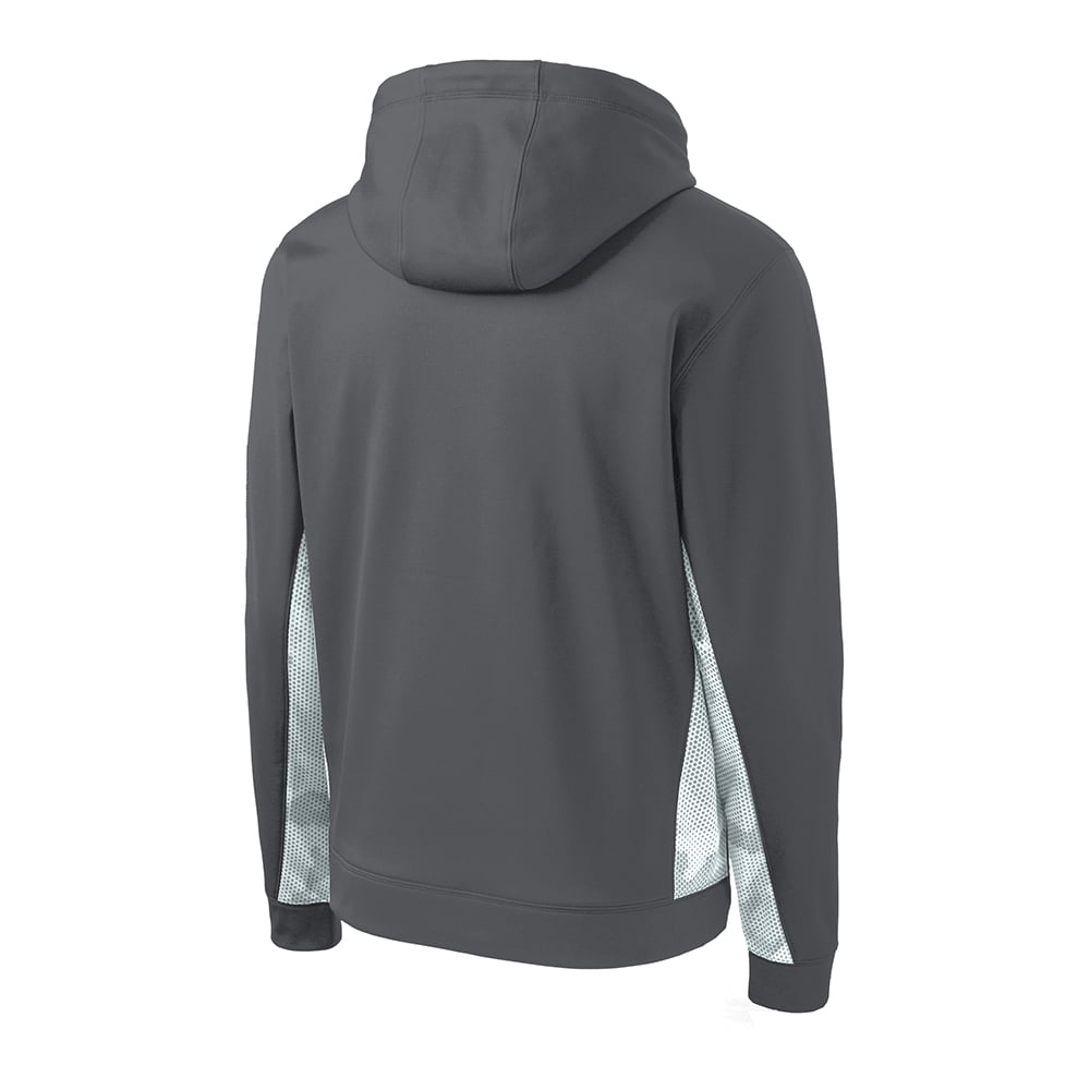 Sport - Tek ST239 Sport - Wick CamoHex Colorblock Fleece Hooded Pullover - Gorvex.com