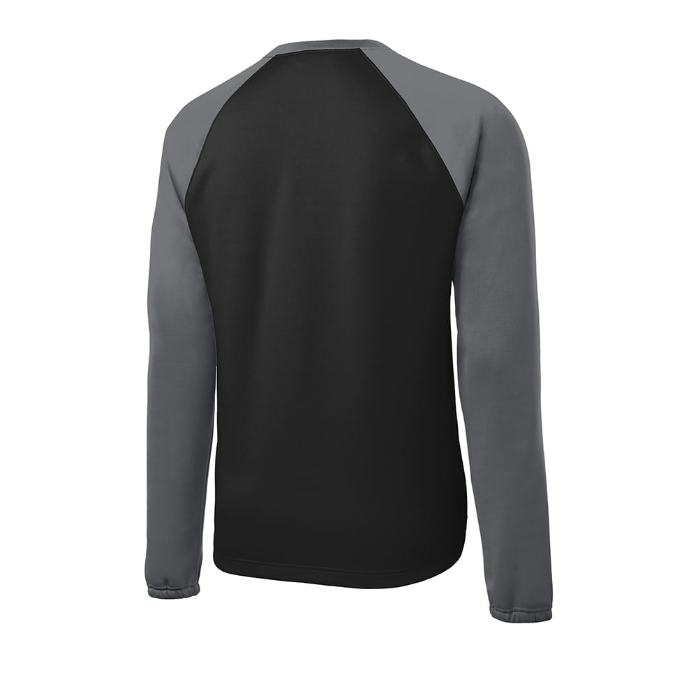 Sport - Tek ST242 Sport - Wick Colorblock Raglan Crew Neck Sweatshirt - Gorvex.com