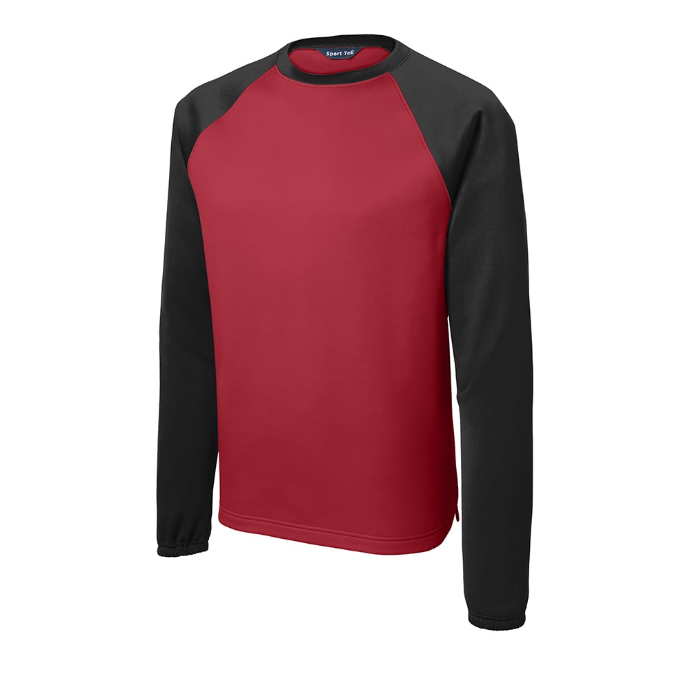 Sport - Tek ST242 Sport - Wick Colorblock Raglan Crew Neck Sweatshirt - Gorvex.com