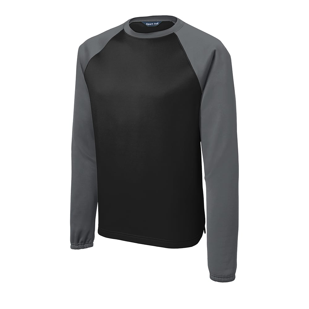 Sport - Tek ST242 Sport - Wick Colorblock Raglan Crew Neck Sweatshirt - Gorvex.com