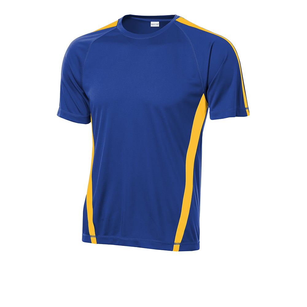 Sport - Tek ST351 PosiCharge Men's Colorblock Competitor T-Shirt - Gorvex.com