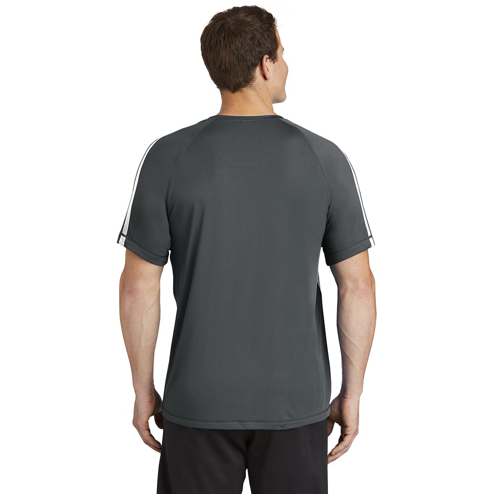 Sport - Tek ST351 PosiCharge Men's Colorblock Competitor T-Shirt - Gorvex.com