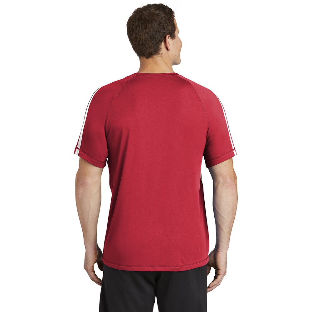 Sport - Tek ST351 PosiCharge Men's Colorblock Competitor T-Shirt - Gorvex.com
