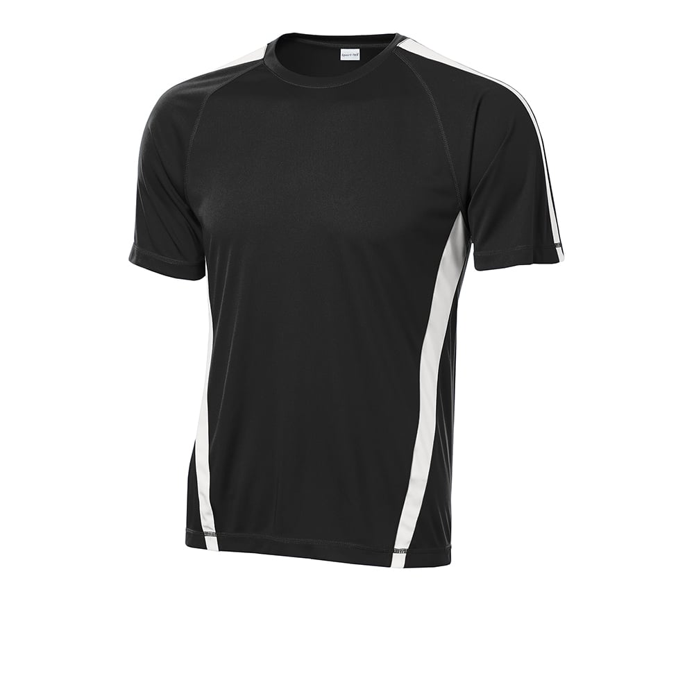 Sport - Tek ST351 PosiCharge Men's Colorblock Competitor T-Shirt - Gorvex.com