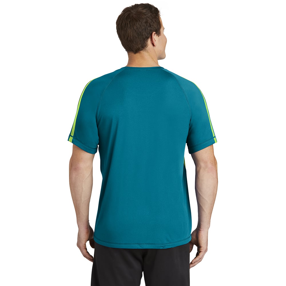 Sport - Tek ST351 PosiCharge Men's Colorblock Competitor T-Shirt - Gorvex.com