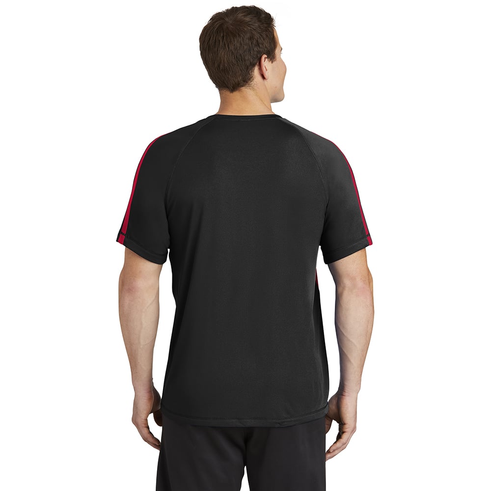 Sport - Tek ST351 PosiCharge Men's Colorblock Competitor T-Shirt - Gorvex.com